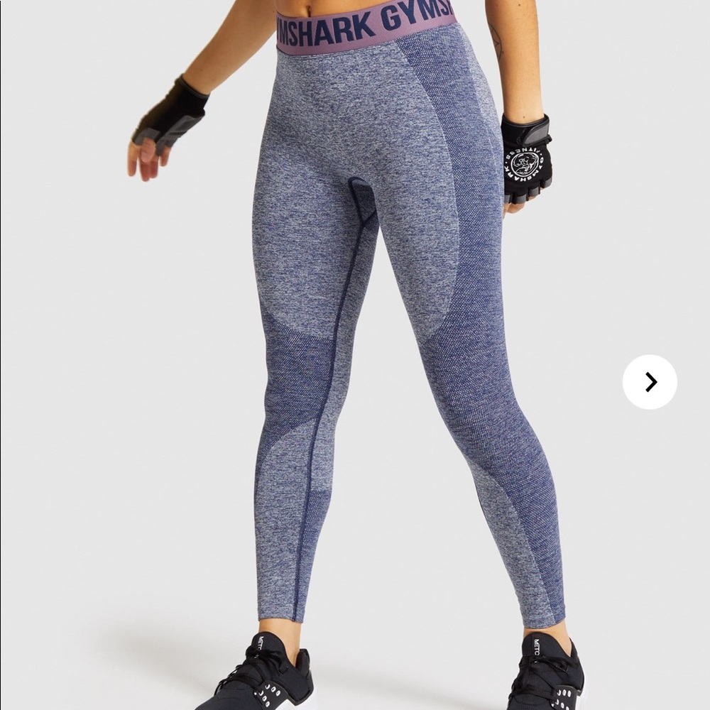Gymshark Flex leggings navy/purple